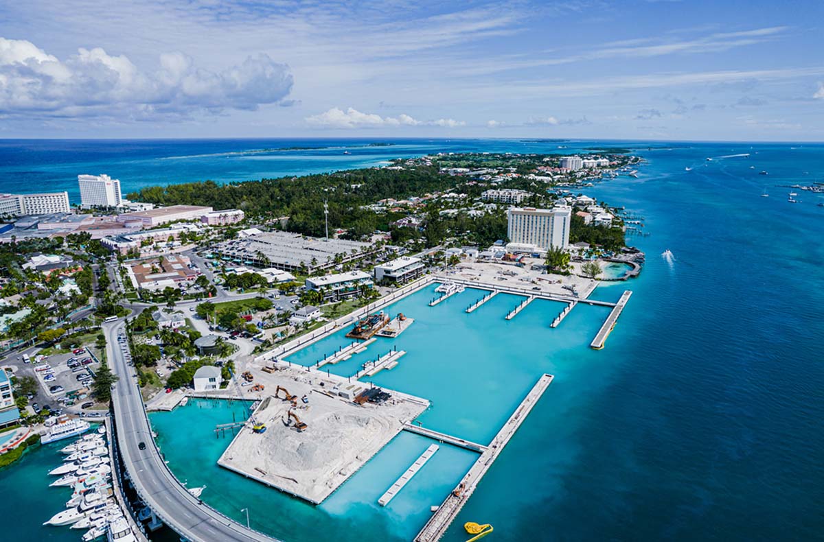 paradise landing marina in bahamas